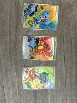 Pokemon TCG First Partner Illustration Set Of 3 - Image 1