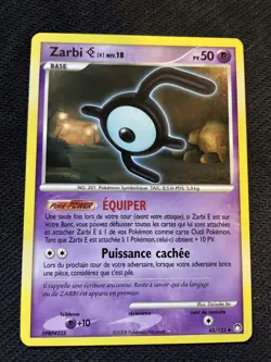 ZARBI UNCO - POKEMON 65/123 DIAMANT ET PERLE TRESORS MYSTERIEUX NEUF FR - Image 1