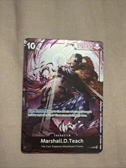 Marshall D Teach Promo P-100 One Piece Event Pack 8 New Four Emperors English - Image 1