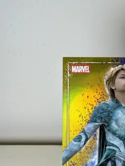 2025 Topps Chrome Marvel Studios Gold Refractor /50 Sprite #S-121 Eternals - Image 4