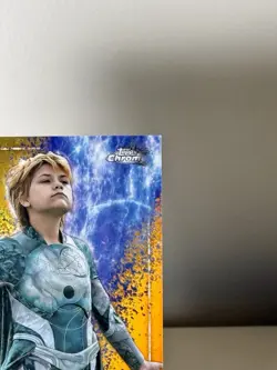 2025 Topps Chrome Marvel Studios Gold Refractor /50 Sprite #S-121 Eternals - Image 5