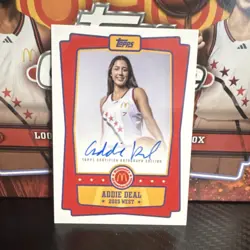Topps 2025 Chrome McDonald's All American Addie Deal West Autograph Card #EA-ADE - Image 1