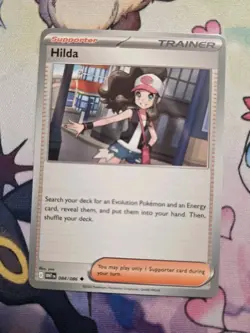 Pokemon TCG: Hilda - 84/86- Scarlet Violet White Flare - NM - Image 1