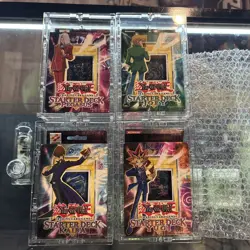 Original yugioh starter decks, yugi, kaiba, joey, pegasus, SEALED x4, 2002/3 - Image 1