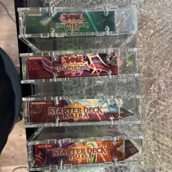 Original yugioh starter decks, yugi, kaiba, joey, pegasus, SEALED x4, 2002/3 - Image 4