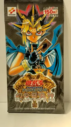 YU GI OH, Phantom God Pack, Japanese Print, Konami, New - Image 1