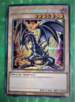 Yu-Gi-Oh MP22-DE267 Rotaugiger schwarzer Drache "near mint", 1.Auflage - NEU - Image 1