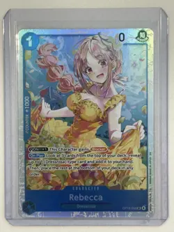 Rebecca OP15-053 SR Adventure on Kami's Island One Piece TCG - Image 1