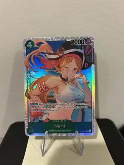 Nami SR OP14-031 The Azure Sea’s Seven One Piece TCG Super Rare - Image 1