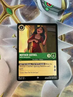 Mother Gothel Selfish Manipulator - Disney Lorcana - Non-Foil Super Rare 90/204 - Image 1