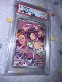 2024 POKEMON SSP EN-SURGING SPARKS ILLUSTRATION RARE #192 EXEGGCUTE PSA 10 - Image 1