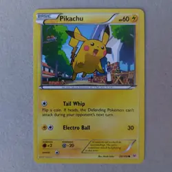 Pikachu XY Roaring Skies Common 20/108 Collectible Pokemon - Image 1