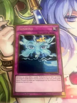 FAIRY WIND GERMAN GOLD RARE PGL3-EN094 DE094 NEAR MINT YUGIOH - Image 1