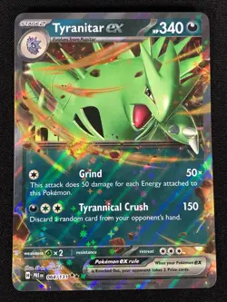 Pokemon Tyranitar EX 064/131 Ultra Rare Holo (NM) - Image 1