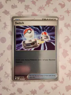 Switch 130/132 Reverse Holo Me01: Mega Evolution Pokemon TCG - Image 1
