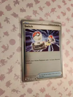 Switch 130/132 Reverse Holo Me01: Mega Evolution Pokemon TCG - Image 2