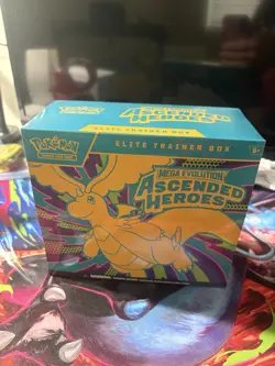 Pokemon TCG Ascended Heroes ETB [Fully Sealed/Unopened] - Image 1