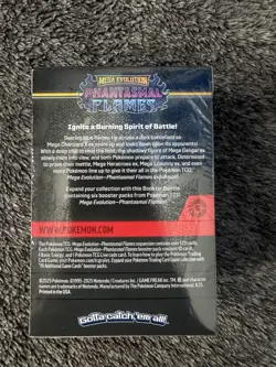 Pokemon TCG Mega Evolution Phantasmal Flames Booster Bundle Box - Image 2