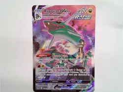 Pokemon Rayquaza VMAX Ultra Rare Holo Full Art Silver Tempest TG20/TG30 - Image 1