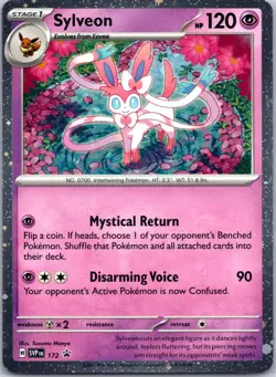 Sylveon (Cosmos Holo) 172 Holo Promo Scarlet & Violet Promo Pokemon LP - Image 1