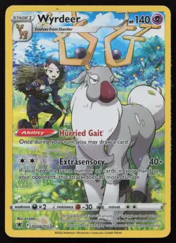 Wyrdeer TG06/TG30 Holo Astral Radiance Trainer Gallery Pokemon LP - Image 1