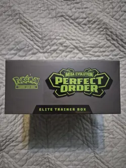 Pokemon TCG - Mega Evolutions Perfect Order ETB Elite Trainer Box (sealed). - Image 2