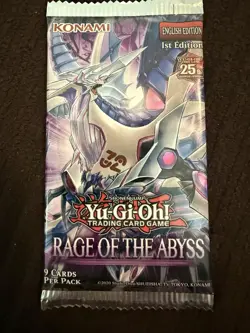 Yu-Gi-Oh! TCG Rage Of The Abyss Booster Pack - Image 1