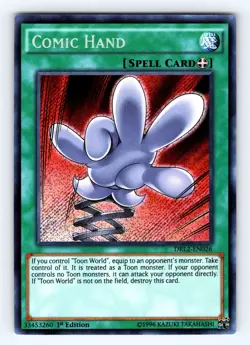 Yugioh Comic Hand DRL2-EN026 Secret Rare - NM 💎 - Image 1