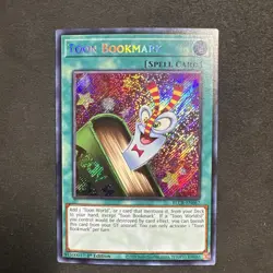 Toon Bookmark - Yu-Gi-Oh TCG - BLCR-EN067 - Secret Rare - 1st Edition - Image 1