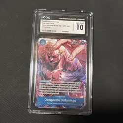 2025 ONE PIECE CCG DONQIOXOTE DOFLAMINGO OP07-048 CGC 10 TL3 - Image 1