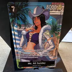 One Piece - Ms. All Sunday - OP14 SR Alt Art English NM - Image 1