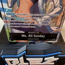 One Piece - Ms. All Sunday - OP14 SR Alt Art English NM - Image 2
