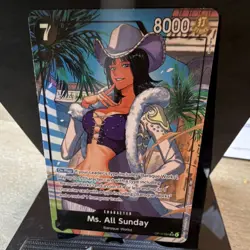 One Piece - Ms. All Sunday - OP14 SR Alt Art English NM - Image 4