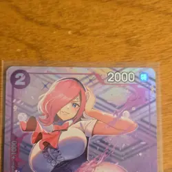 One Piece Vinsmoke Reiju OP06-068 Foil Promo Milk Cart US Seller - Image 2