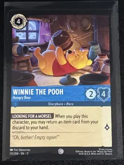 Disney Lorcana Winnie the Pooh Theme 10 Card Lot Pooh/Tigger/Roo/Rabbit/Kanga - Image 5