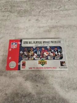2006 Upper Deck Rookie Premiere NFL Players 30 Card Box Set Factory Sealed New - Image 1