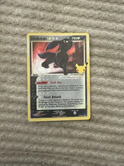 Umbreon Gold Star 17/17 Celebrations 25th Anniversary - Image 1