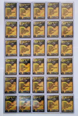 52 1995 Marvel Metal Sliver Flashers Metal Blaster Gold Blaster Carnage Weapon X - Image 3