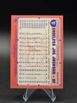 2026 Topps Series 1 Japan Edition #T91-27 Shoeless Joe Jackson 1991 Koi Fish - Image 2
