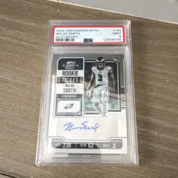 Panini Contenders Optic Rookie Ticket Nolan Smith autograph PSA 9 Eagles #192 - Image 1