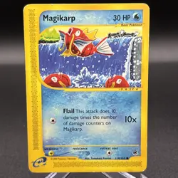 Magikarp - 118/165 - Common - Expedition - Pokemon Card - LP - Image 1