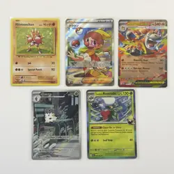 Pokemon Card Lot (5 Cards) - Vintage Modern Hyper Ultra IR SIR Reverse Holo Rare - Image 1