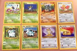 Vintage Pokemon Base Set/Jungle WOTC Card Lot #1 Rhydon, Persian Uncommon/Common - Image 2