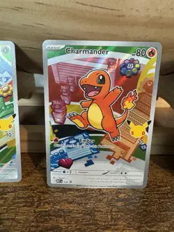 Pokemon TCG KANTO 3 Card LOT First Partner Illustration Charmander Squirtle Bulb - Image 3