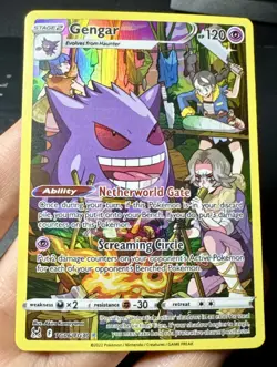 Pokemon Gengar TCG Lost Origin Trainer Gallery Holo Ultra Rare Card TG06/TG30 NM - Image 1