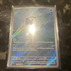 Phione 175/167 Illustration Rare Sv06: Twilight Masquerade Holo Pokemon Card NM - Image 2