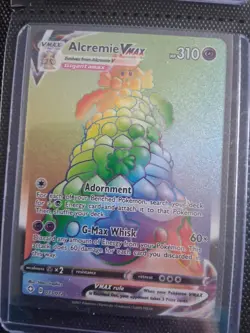 Pokemon Card Lot Eri, Alcremie VMAX, Jellicent EX, Talonflame, Aurorus Holo SR - Image 2