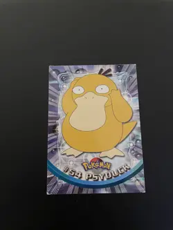 Psyduck #54 Topps TV Animation Edition Blue Label Pokemon Card -HP - Image 1