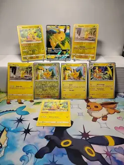 Pokemon TCG Bulk Card Lot Of 8 Pikachu Raichu GX , REVERSE ,HOLO ,AND REGULAR - Image 1