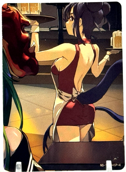 Goddess Story: Weedy 10M04SP-4 SP Anime Waifu CCG Trading Card - Image 2